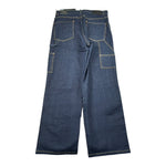 Dsquared2 Jeans tinta unita con Cuciture In Rilievo Blu per Bambino DQ2636X BLU DSQUARED2 