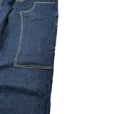 Dsquared2 Jeans tinta unita con Cuciture In Rilievo Blu per Bambino DQ2636X BLU DSQUARED2 