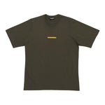 Dsquared2 T-Shirt Girocollo tinta unita con Logo Verde per Bambino DQ2823 VERDE DSQUARED2 