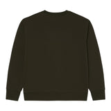 Dsquared2 Felpa tinta unita Girocollo con Stampa Verde per Neonato DQ2860 VERDE DSQUARED2 