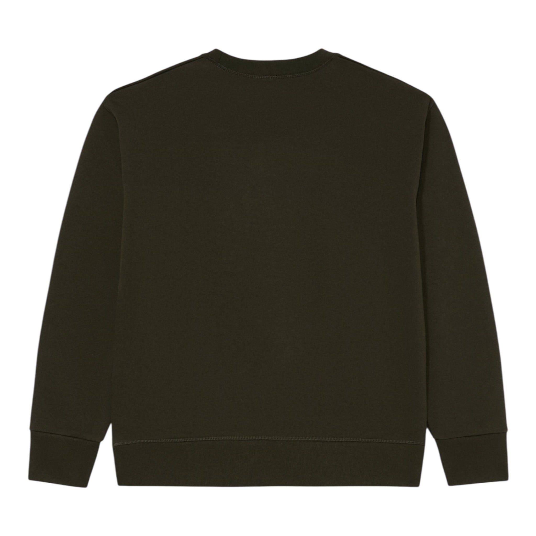 Dsquared2 Felpa tinta unita Girocollo con Stampa Verde per Neonato DQ2860 VERDE DSQUARED2 