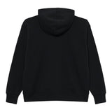Dsquared2 Felpa tinta unita con Cappuccio E Stampa Nero per Bambino DQ2940X NERO DSQUARED2 