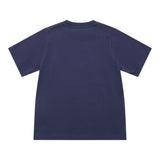 Dsquared2 T-Shirt Girocollo tinta unita con Logo Blu per Bambino DQ2982 BLU DSQUARED2 