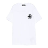 Dsquared2 T-Shirt Girocollo tinta unita con Logo Bianco per Bambino DQ2988 BIANCO DSQUARED2 