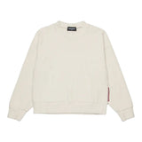 Dsquared2 Felpa tinta unita Girocollo Panna per Bambino DQ2999 PANNA DSQUARED2 