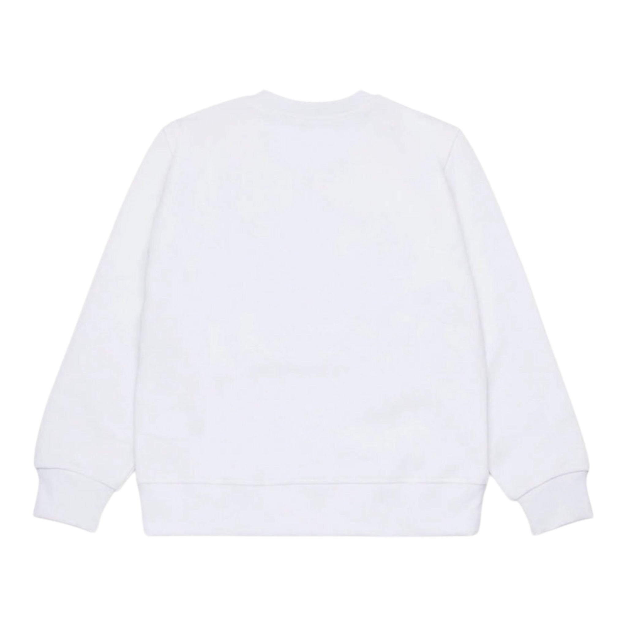 Dsquared2 Felpa tinta unita Girocollo con Stampa Bianco per Bambino DQ3005X BIANCO DSQUARED2 