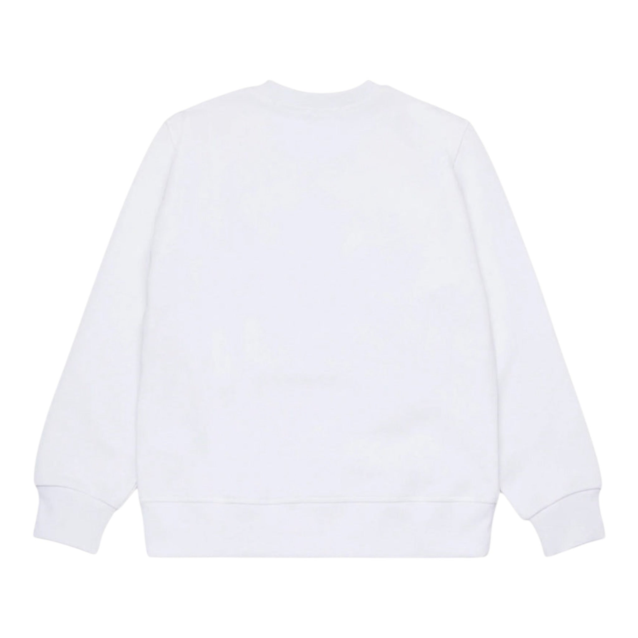 Dsquared2 Felpa tinta unita Girocollo con Stampa Bianco per Bambino DQ3005XXXX BIANCO DSQUARED2 