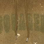 Dsquared2 Felpa tinta unita con Cappuccio E Stampa Verde per Bambina DQ3009 VERDE DSQUARED2 