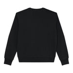 Dsquared2 Felpa Girocollo tinta unita con Logo Nero per Bambino DQ3017 NERO DSQUARED2 