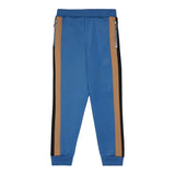 Dsquared2 Pantalone Modello Tuta tinta unita con Profili In Contrasto Blu per Bambino DQ3029 BLU DSQUARED2 