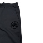 Dsquared2 Pantalone Tuta tinta unita con Logo Nero per Bambino DQ3031 NERO DSQUARED2 