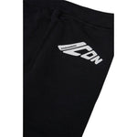 Dsquared2 Pantalone Tuta tinta unita con Logo Nero per Bambino DQ3033 NERO DSQUARED2 