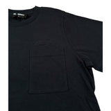 Dsquared2 T-Shirt Girocollo tinta unita con Taschino Nero per Bambino DQ3127 NERO DSQUARED2 
