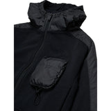 Dsquared2 Felpa con Zip E Cappuccio tinta unita Nero per Bambino DQ3130 NERO DSQUARED2 