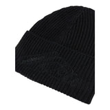 Dsquared2 Cappello tinta unita con Logo Nero per Bambino DQ3155 NERO DSQUARED2 