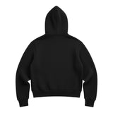 Duepuntozero Felpa tinta unita con Cappuccio Nero per Bambino FLB19PJ NERO DUEPUNTOZERO 