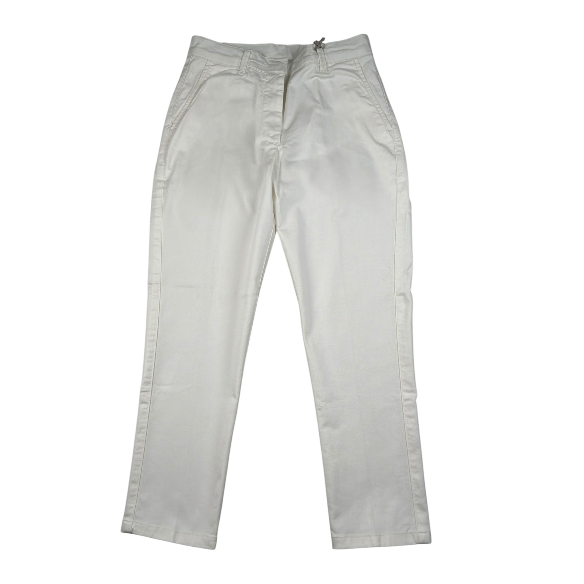 Eleventy Pantalone tinta unita con Tasche America Bianco per Bambino ES6A31 BIANCO ELEVENTY 