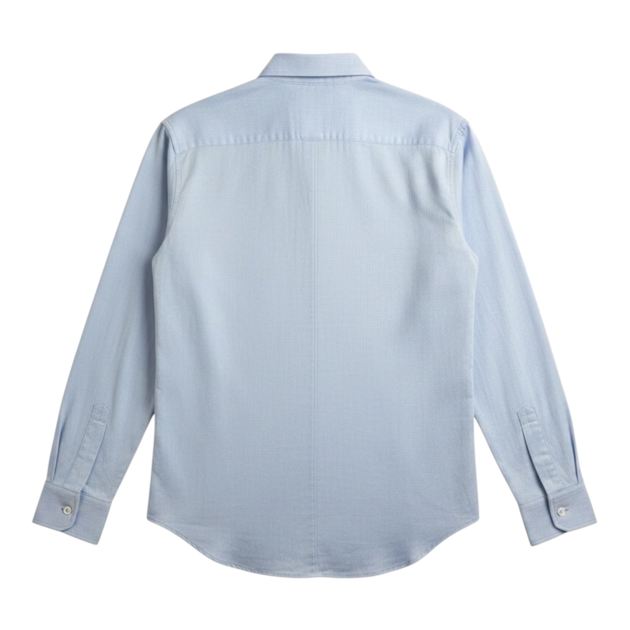 Eleventy Camicia tinta unita Manica Lunga Azzurro per Bambino ET5P20 AZZURRO ELEVENTY 