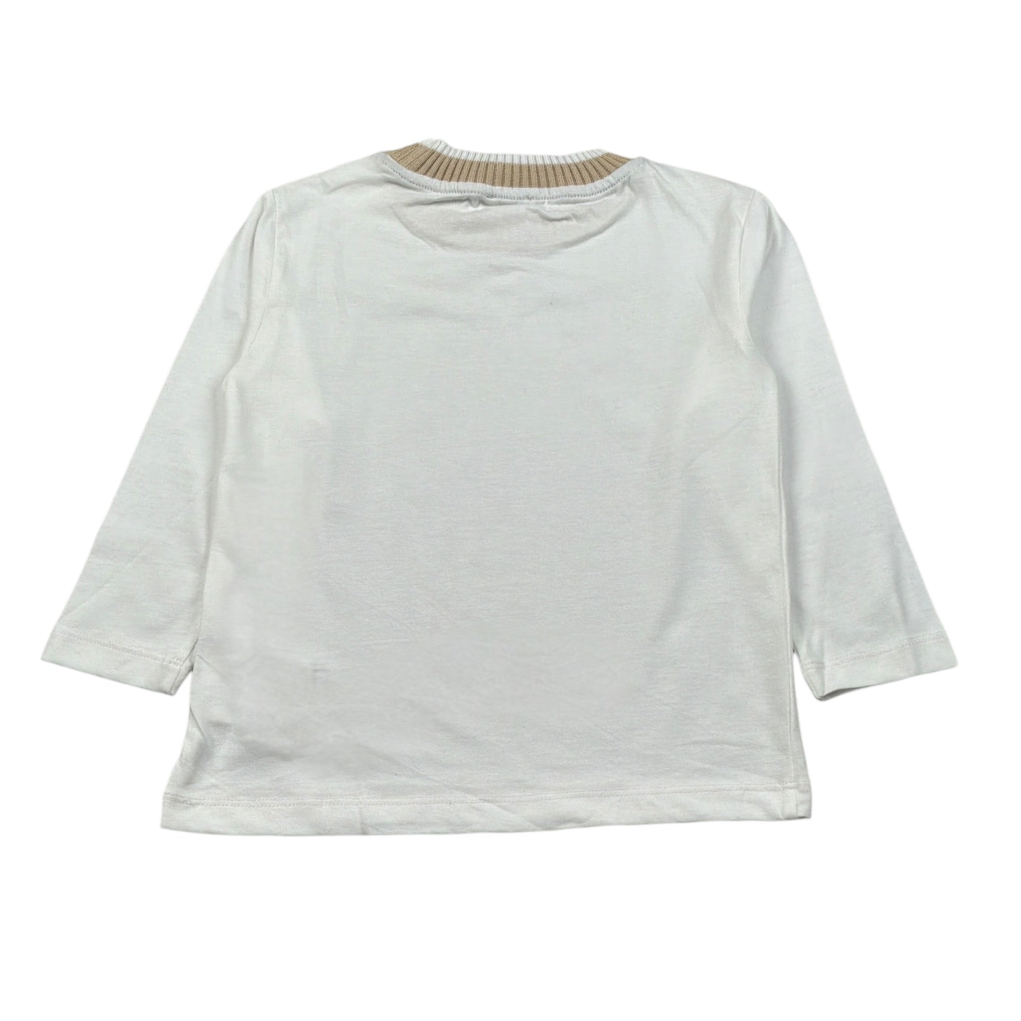 Eleventy Shirt tinta unita Girocollo Bianco per Neonato ET8P10 BIANCO ELEVENTY 