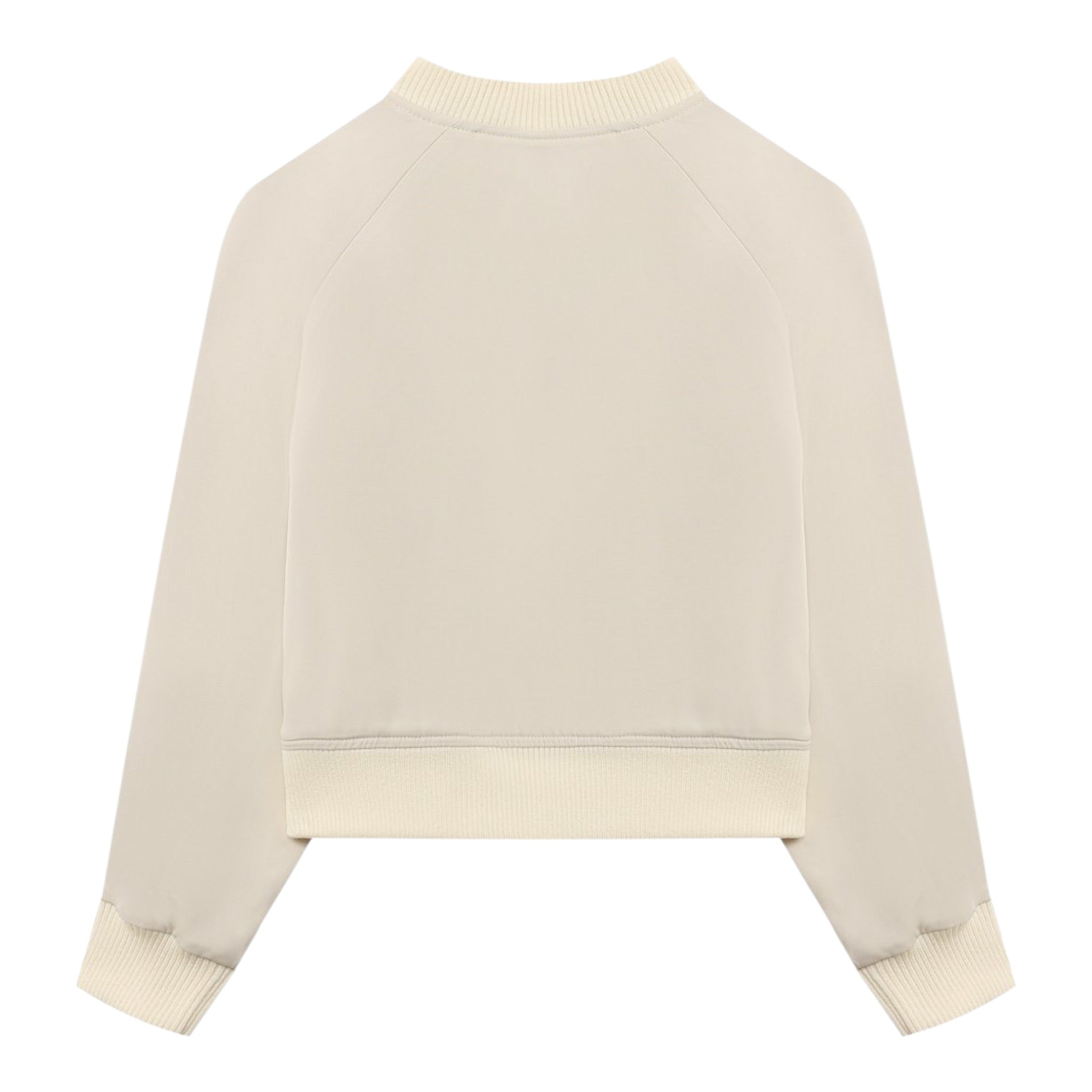 Eleventy Felpa con Zip tinta unita Beige per Bambina EU2A17 BEIGE ELEVENTY 