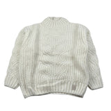 Eleventy Maglia Collo Alto tinta unita Panna per Bambina EV9A10 PANNA ELEVENTY 