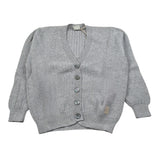 Eleventy Cardigan tinta unita Grigio per Bambina EV9A30 GRIGIO ELEVENTY 