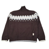 Eleventy Maglia Collo Alto tinta unita Marrone per Bambino EV9P50 MARRONE ELEVENTY 