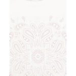 Eleventy T-Shirt Girocollo tinta unita con Stampa Bianco per Bambino EW8P11 BIANCO ELEVENTY 