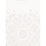 Eleventy T-Shirt Girocollo tinta unita con Stampa Bianco per Bambino EW8P11 BIANCO ELEVENTY 
