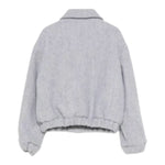 Eleventy Cappotto Corto tinta unita Grigio per Bambina EX2A27E0218 GRIGIO ELEVENTY 