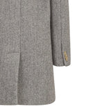 Eleventy Cappotto Bicolore con Felpa Integrata Grigio per Bambino EX2P10 GRIGIO ELEVENTY 