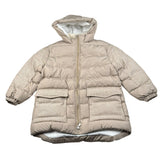 Eleventy Giubbino tinta unita con Cappuccio Beige per Bambina EX2P90 BEIGE ELEVENTY 