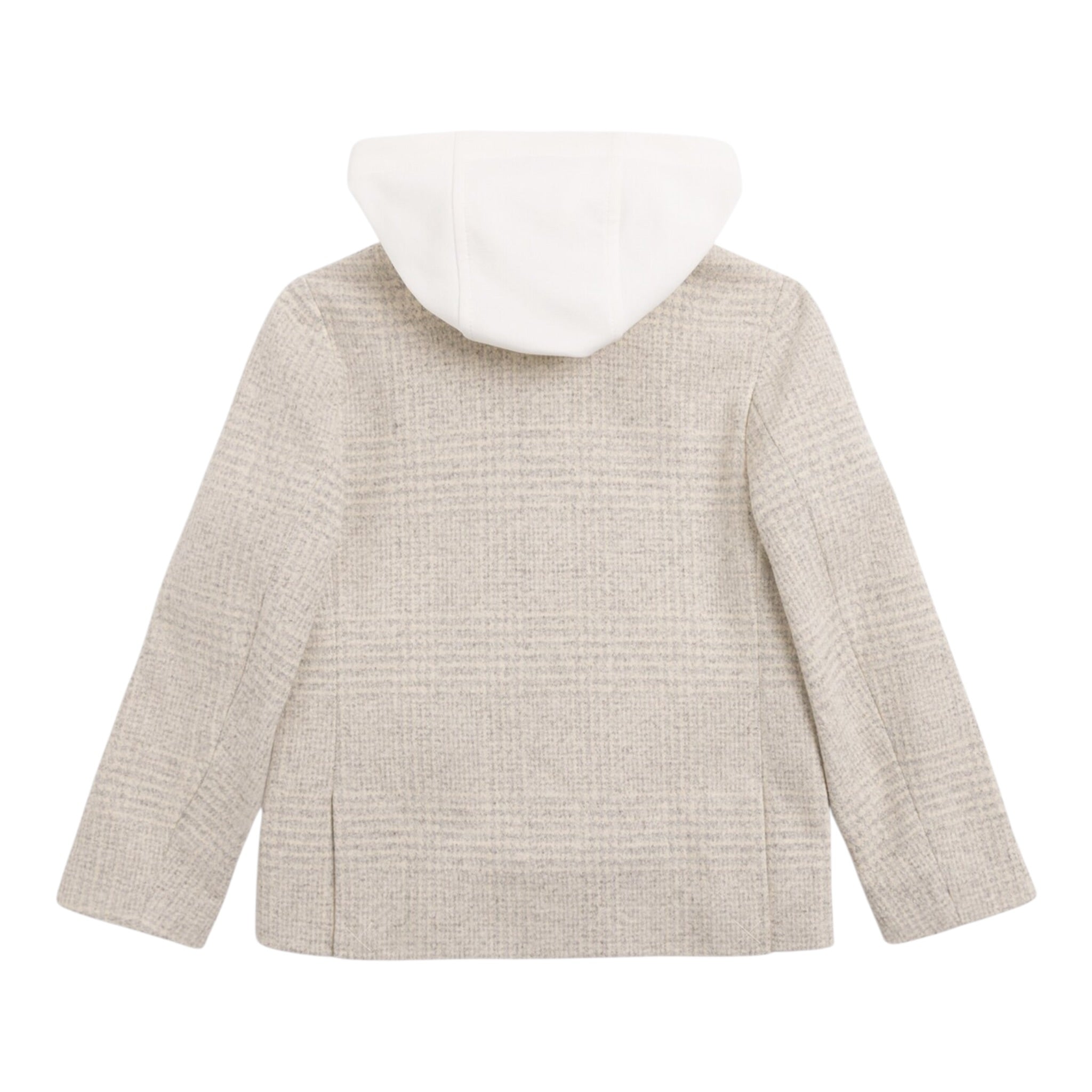 Eleventy Giacca tinta unita con Finta Felpa Beige per Bambino EX2Q24X BEIGE ELEVENTY 
