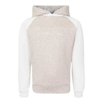 Eleventy Felpa Bicolore con Cappuccio Bianco/Beige per Bambina EX4P30 BIANCO/BEIGE ELEVENTY 
