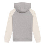 Eleventy Felpa Bicolore con Cappuccio Bianco/Grigio per Bambino EX4P30X BIANO/GRIGIO ELEVENTY 