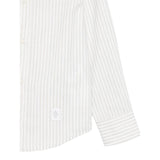 Eleventy Camicia tinta unita con Fantasia A Righe Bianco per Bambina EX5P00 BIANCO ELEVENTY 