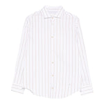Eleventy Camicia tinta unita con Fantasia A Righe Bianco per Bambino EX5P10 BIANCO ELEVENTY 