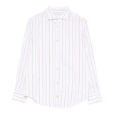 Eleventy Camicia tinta unita con Fantasia A Righe Bianco per Bambino EX5P10 BIANCO ELEVENTY 