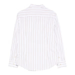 Eleventy Camicia tinta unita con Fantasia A Righe Bianco per Bambino EX5P10 BIANCO ELEVENTY 