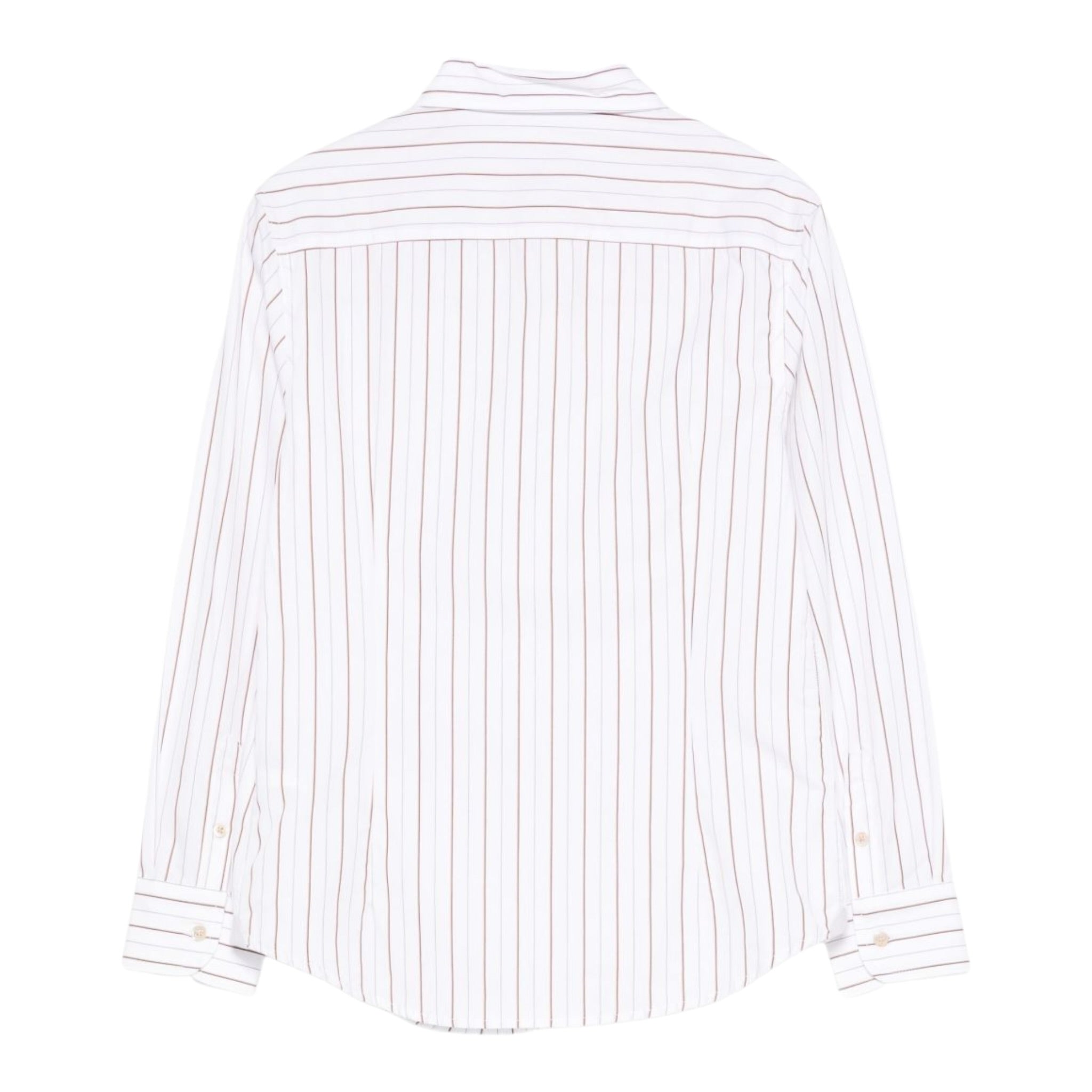 Eleventy Camicia tinta unita con Fantasia A Righe Bianco per Bambino EX5P10 BIANCO ELEVENTY 