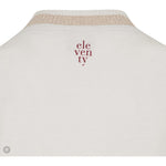 Eleventy T-Shirt Bicolore con Stampa Bianco per Bambino EX8P31 BIANCO ELEVENTY 