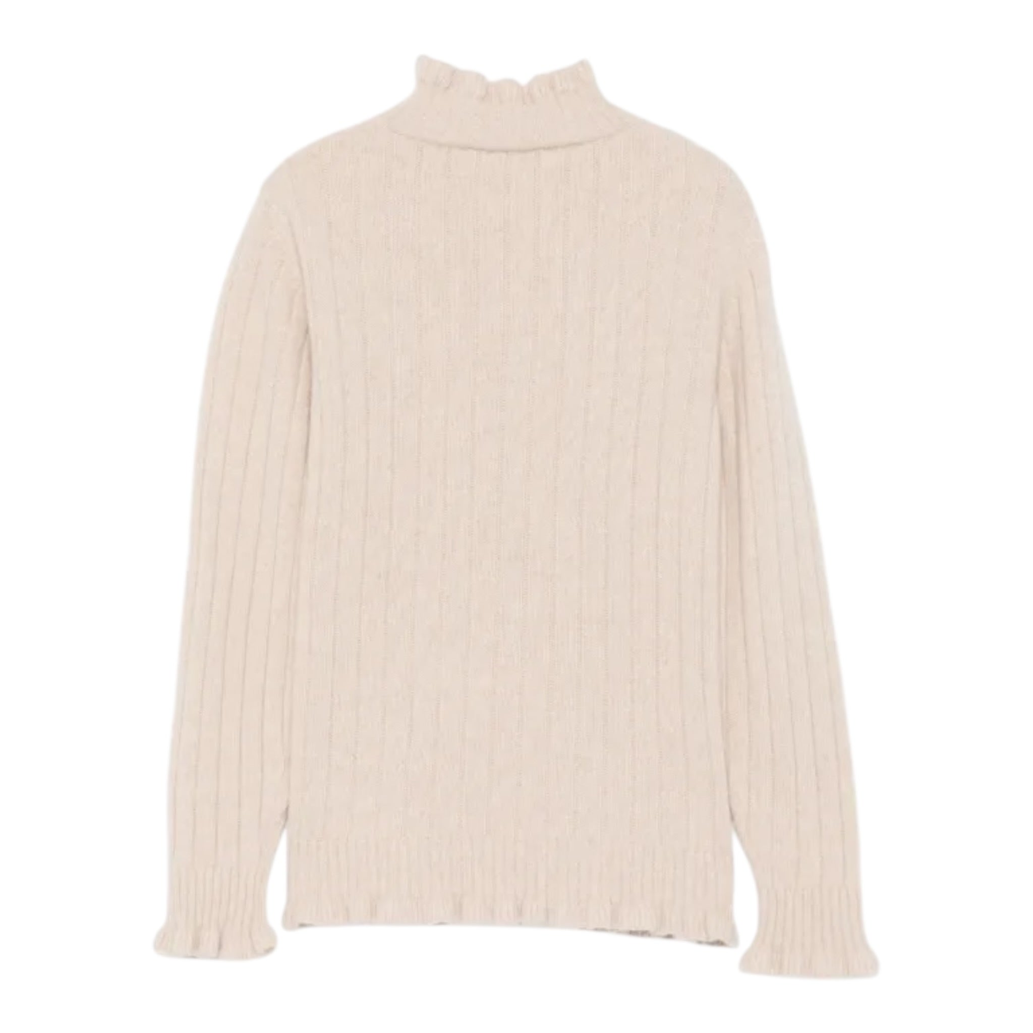 Eleventy Maglia Mezzo Collo tinta unita Beige per Bambina EX9A00 BEIGE ELEVENTY 
