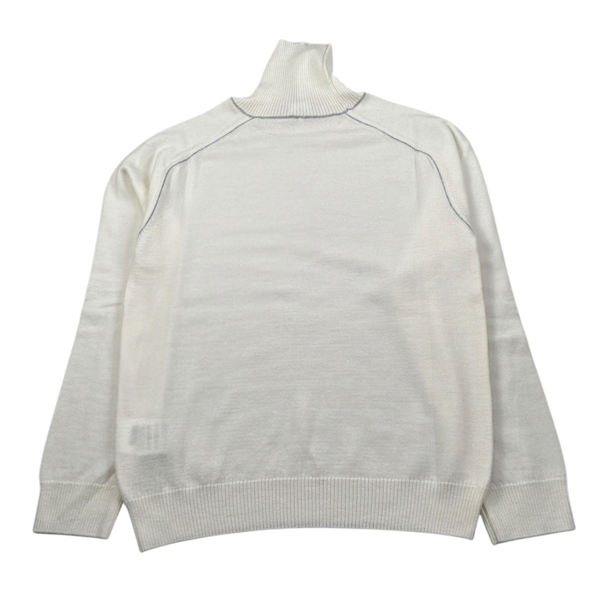Eleventy Maglia Collo Alto tinta unita Panna per Bambino EX9P70 PANNA ELEVENTY 