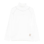 Eleventy Maglia Collo Alto tinta unita Bianco per Bambino EX9P70XX BIANCO ELEVENTY 