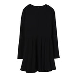Elisabetta Franchi Abito Manica Lunga tinta unita Nero per Bambina EFAB629X NERO ELISABETTA FRANCHI 