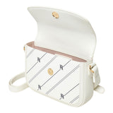 Elisabetta Franchi Borsa tinta unita con Loghi Panna per Bambina EFBO096 PANNA ELISABETTA FRANCHI 