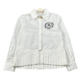 Elisabetta Franchi Camicia Manica Lunga tinta unita Panna per Bambina EFCA239 PANNA ELISABETTA FRANCHI 