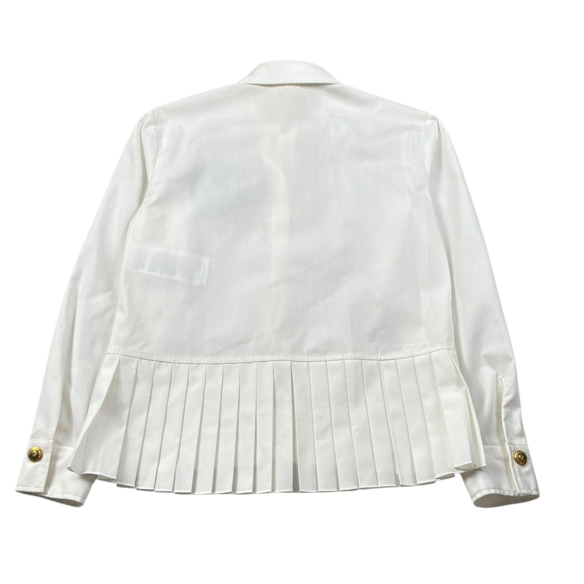Elisabetta Franchi Camicia Manica Lunga tinta unita Panna per Bambina EFCA239 PANNA ELISABETTA FRANCHI 