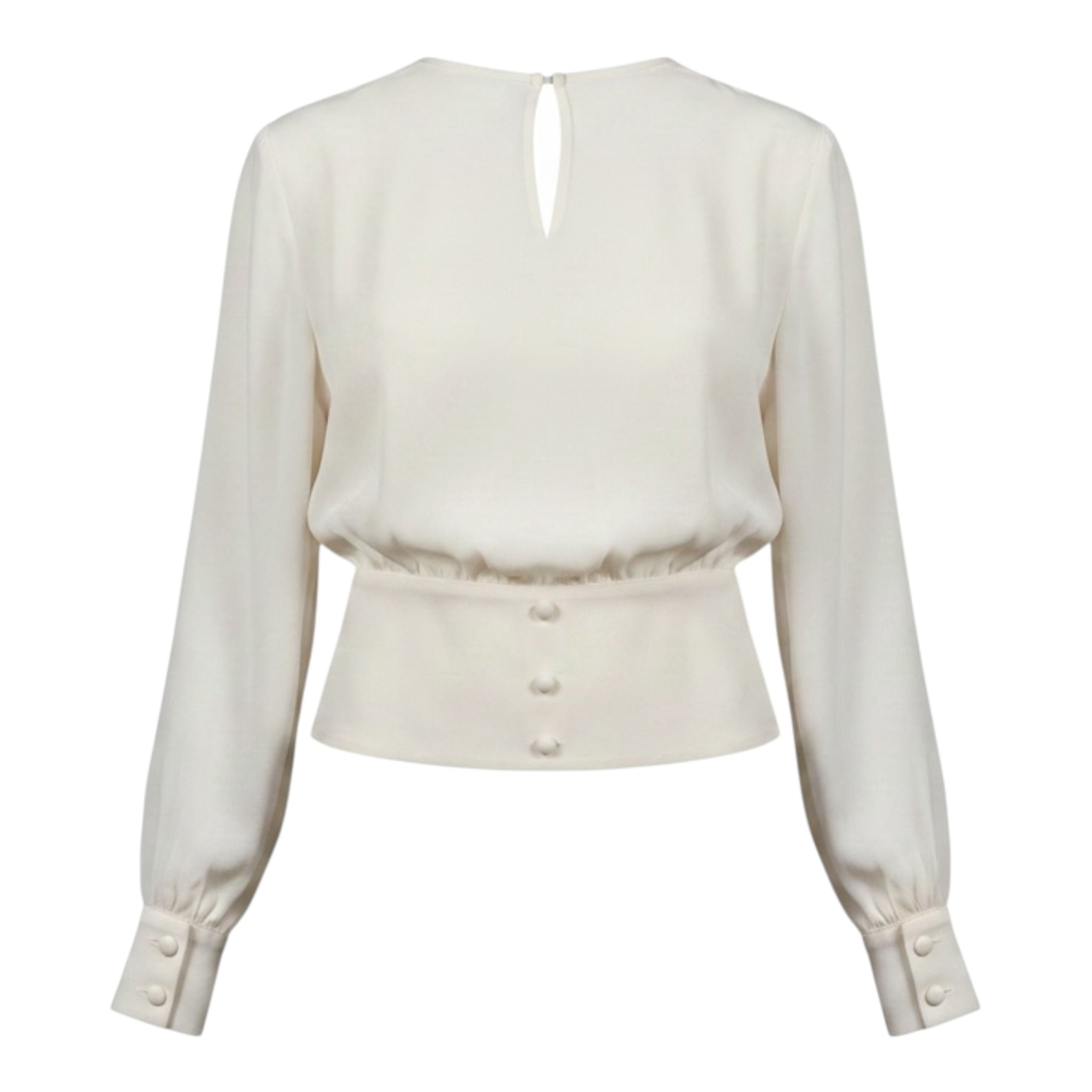 Elisabetta Franchi Camicia tinta unita Cipria per Bambina EFCA271 CIPRIA ELISABETTA FRANCHI 