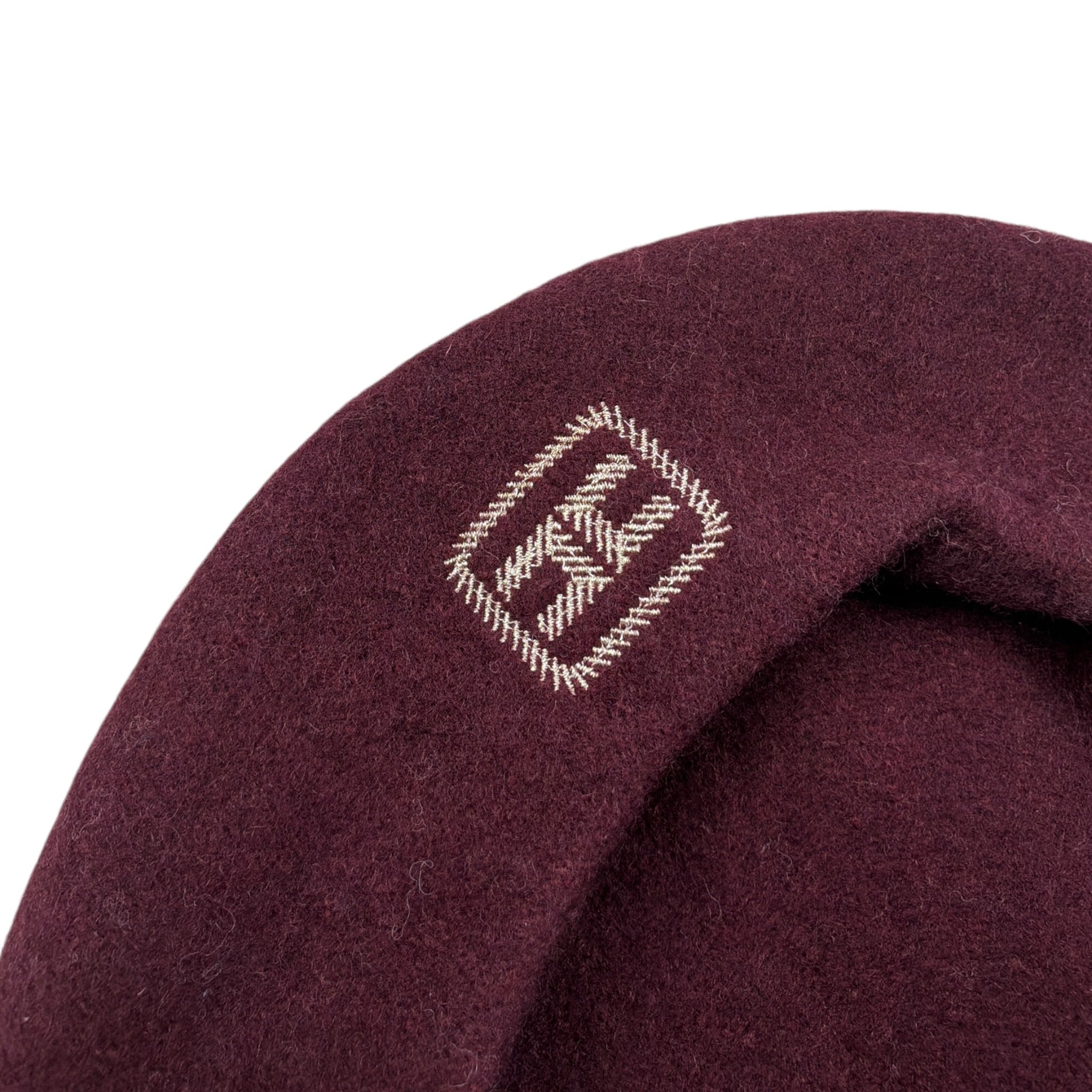 Elisabetta Franchi Cappello tinta unita con Logo Bordeaux per Bambina EFCP028 BORDEAUX ELISABETTA FRANCHI 